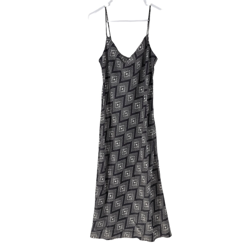 Banana Republic Women's Satin Slip Spaghetti Strap Midi Dress - S - Picture 2 of 8